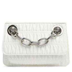 Iconic Vegan Leather Shoulder Bag HOUSE OF WANT MSRP $148 NWT!!